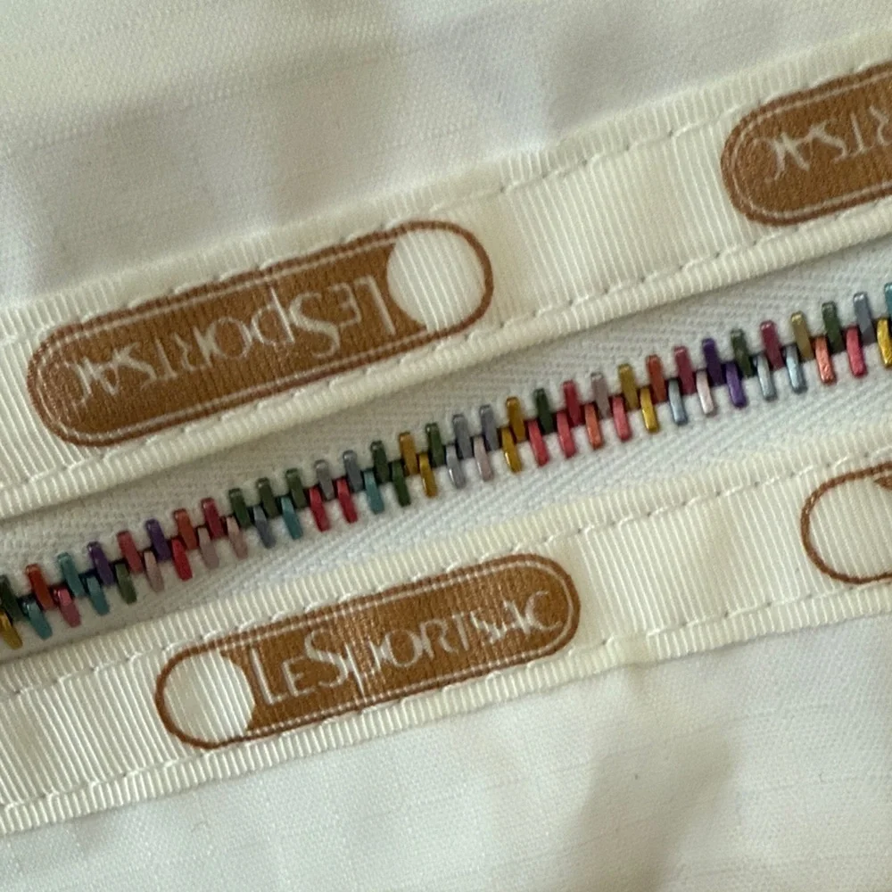 Lesportsac x Tokidoki White Duffle Bag with Strap - Picture 5 of 14